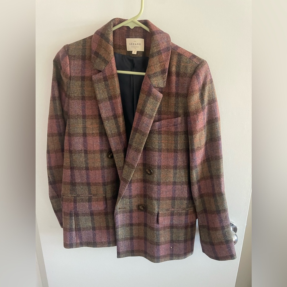 Sezane Wool Blazer NWOT Size 36